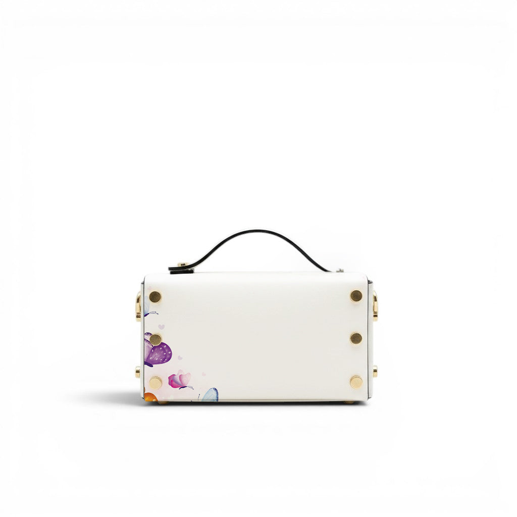 Borsa Chery White Butterfly