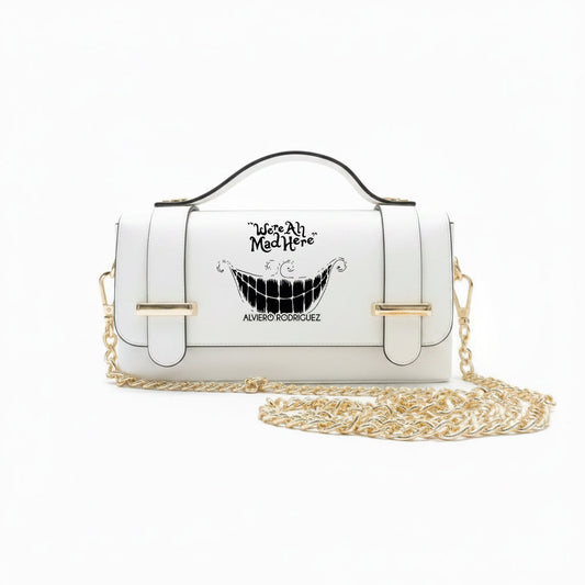 Borsa a tracolla Stregatto Alice nel Paese delle Meraviglie — idea regalo donna