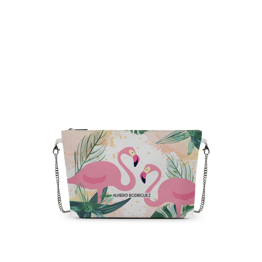 DIVA BAG BIANCA FLAMINGO