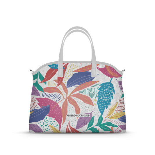 Lady Bianca Borsa con Stampa Artistica