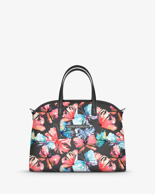 Lady Nera Watercolors Borsa a Tracolla